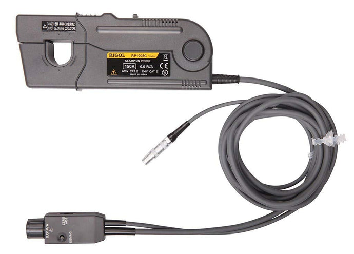 Current Probe, DC-10 MHz,300A peak. Requires RP1000P power supply. | Broadband frequency characteristics: DC to 10MHz | Highly accurate current detection | Easy current measurement | Compact design, permits measurement of low current levels