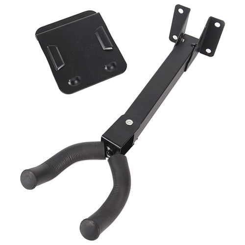 Works Great for your Guitar, Banjo, Bass, Violin, Viola, Mandolin.. even your Guitar Hero or Rock Band Guitar Controller! | Neck holder covered with soft foam padding to prevent damage to your instrument | May be mounted with screws or bolts (not included) to almost any surface, including wood, drywall, plaster, paneling, concrete block, etc | Slat Display Wall adapter included, allowing mounting on slat wall without any other hardware