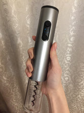 Load image into Gallery viewer, Electric Wine Bottle Opener, Automatic Corkscrew with Foil Remover, 5 Seconds Rapid Opening
