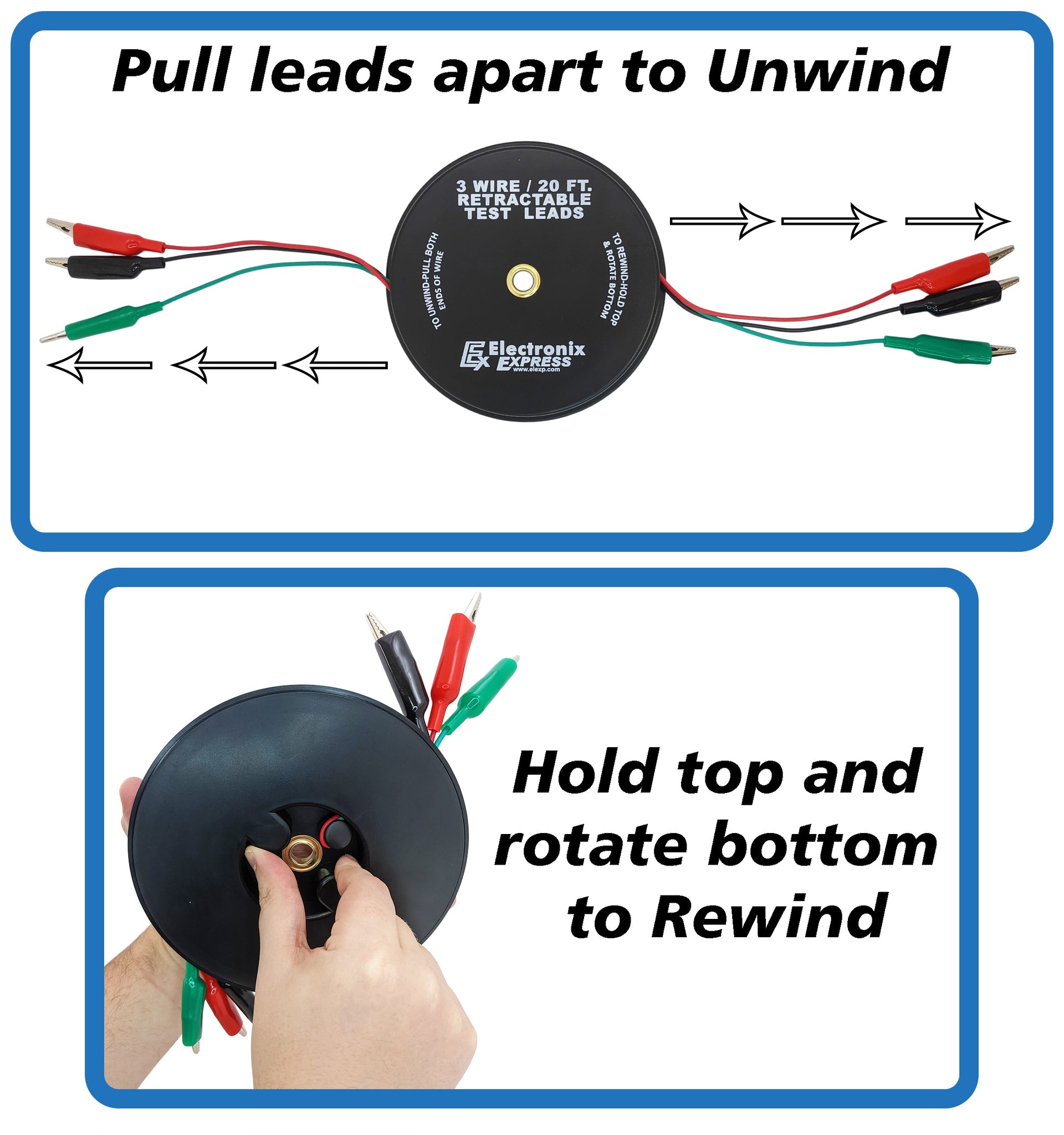 Lead Testing Kit Aazon.co: OC - 3 Wire Retracteable - 18 Gauge ...