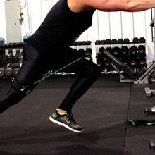 Load image into Gallery viewer, Latex Resistance Bands with Tube Straps - Leg and Abdomen Workout Exercise
