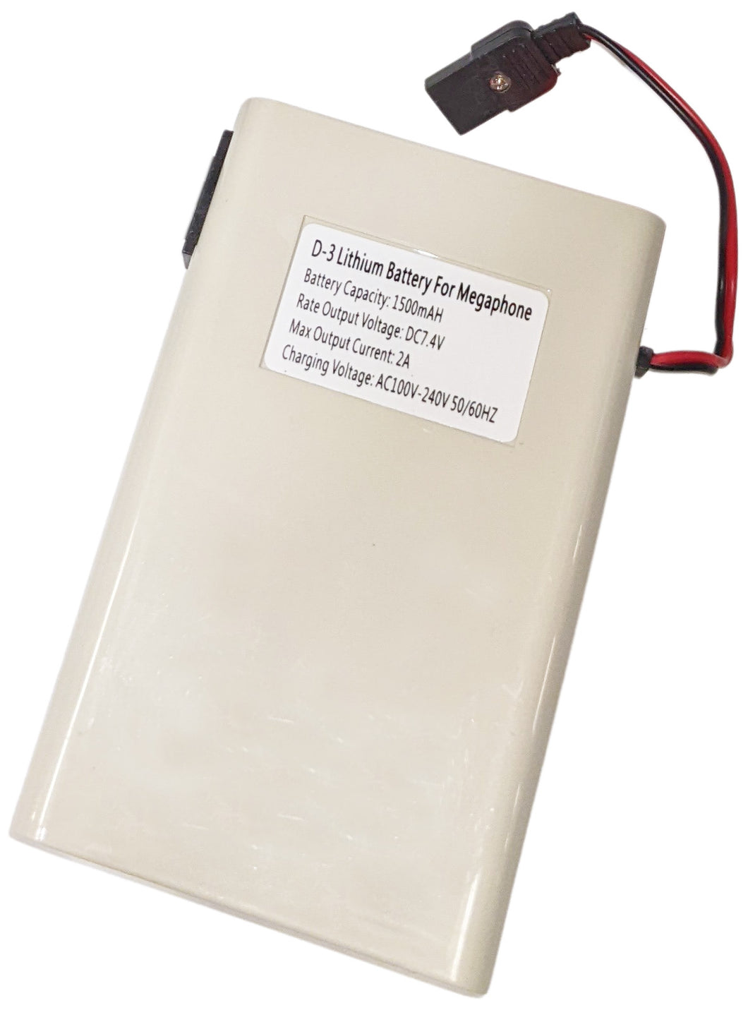 Spare Rechargeable Megaphone Battery for 78MEGAPHONE