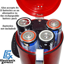 Load image into Gallery viewer, Rechargeable 50 Watt Loud Megaphone with Siren Bullhorn Speaker Outdoor Portable Amplifier
