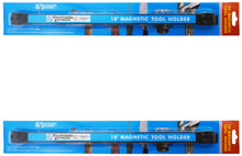 Load image into Gallery viewer, 2 Pack 18&quot; Magnetic Tool Organizer Racks (Mounting Screws Included)
