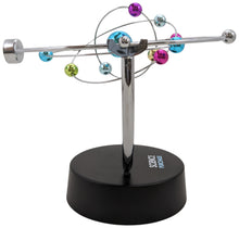 Load image into Gallery viewer, Kinetic Perpetual Motion Galaxy, Outer Space Gadget That Flips and Rotates in Continuous Motion, Battery Operated Desktop Toy
