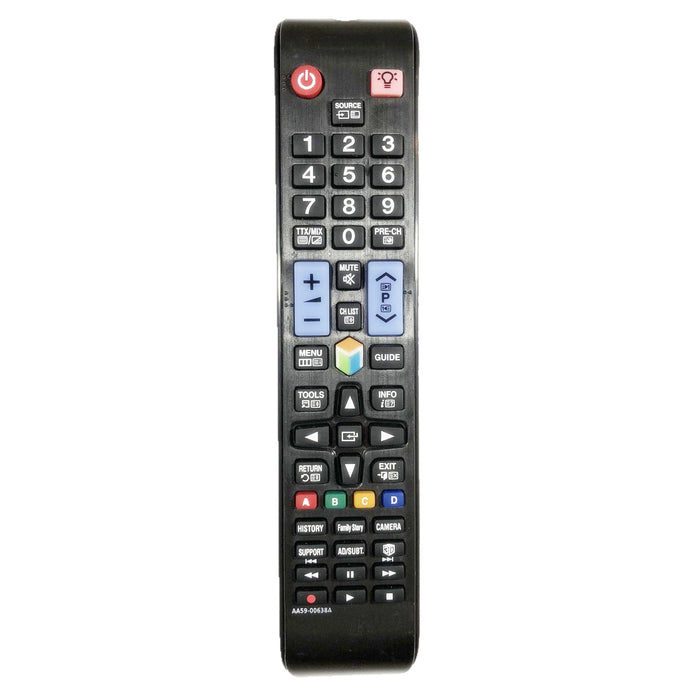 Model AA59-00638A Replacement Remote Control for Samsung Smart TV - 3D / LCD / LED / HDTV / TVs