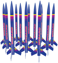 Load image into Gallery viewer, Estes 1754 Wizard Rocket Bulk Pack, Includes 12 Model Rocket Kits (Intermediate Skill Level)
