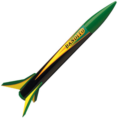 Estes 803 Bandito Flying Model Rocket Kit (Beginner Skill Level)