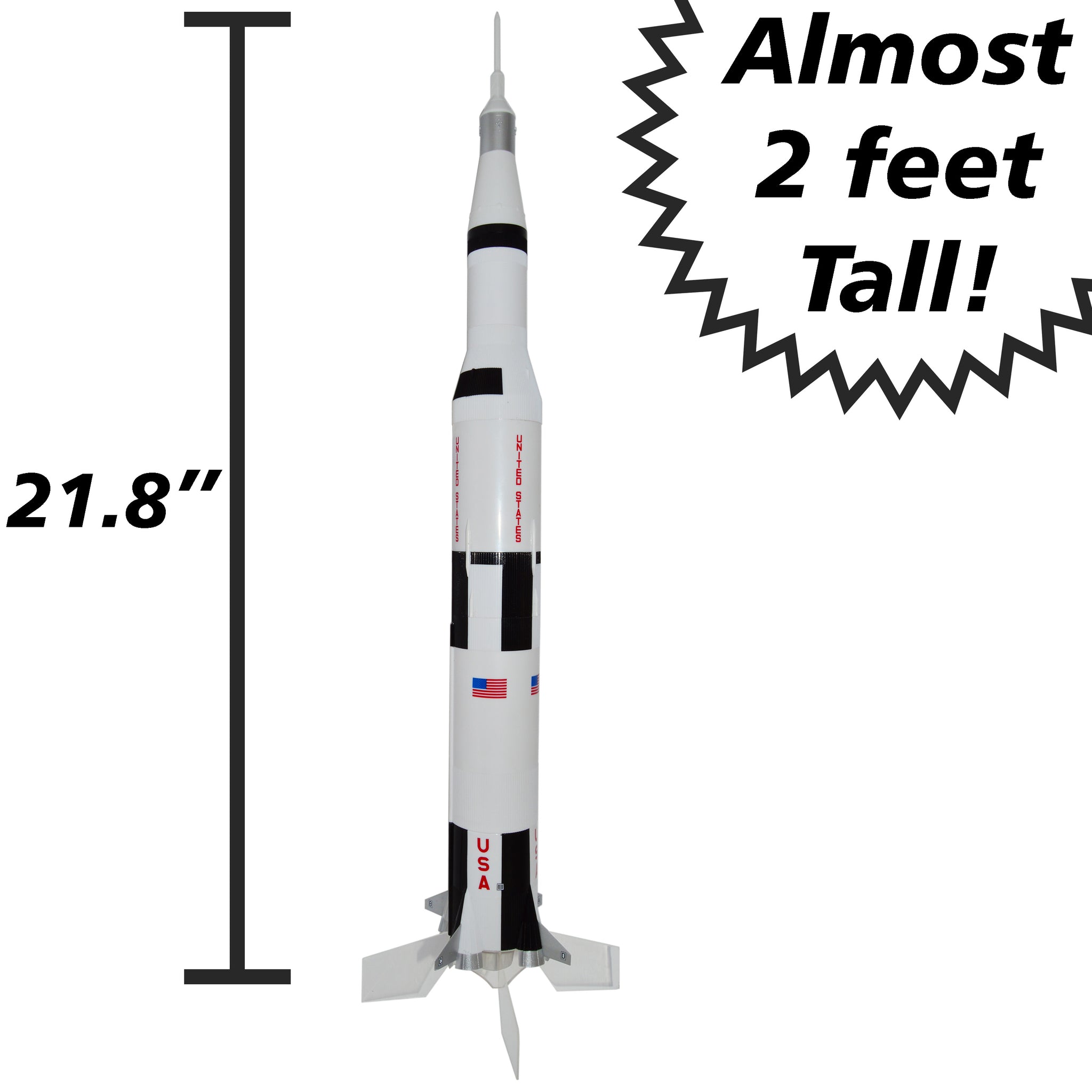 Estes Saturn V Model Rocket Starter Set Includes Assembled Rocket L Estes Saturn V Model Rocket Starter Set Includes Assembled Rocket L