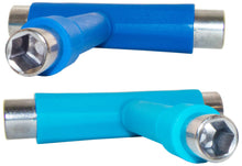 Load image into Gallery viewer, 2 Pack T-Tools for Skateboards / Longboards: 3/8&quot;, 1/2&quot;, 9/16&quot; Sockets, Screwdriver, and Hex Key
