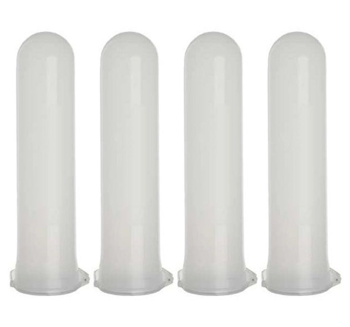 4 Pack of Translucent Paintball Pods - Each Pod Holds 140 Rounds (.68 Caliber)