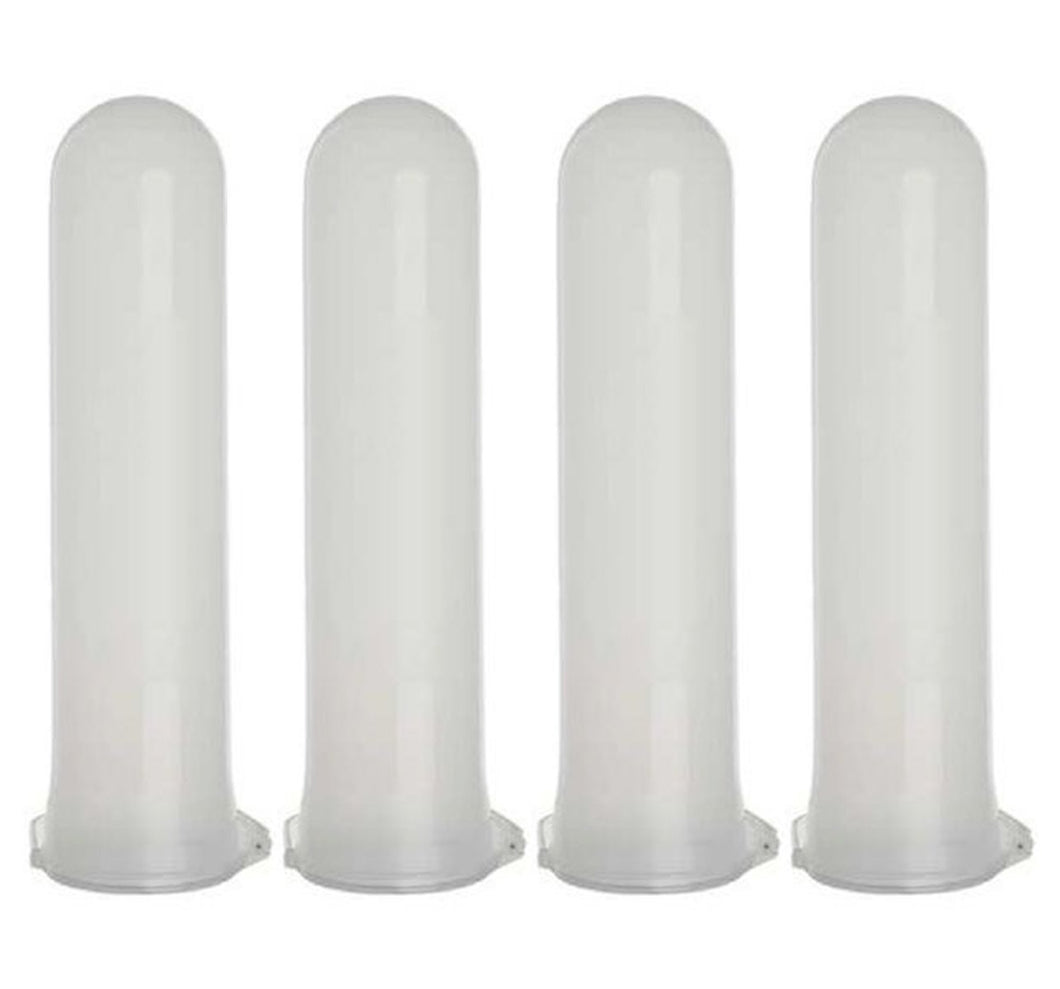 4 Pack of Translucent Paintball Pods - Each Pod Holds 140 Rounds (.68 Caliber)