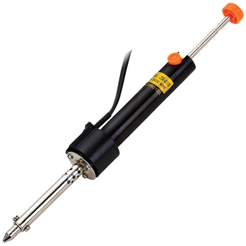 Can be used for both soldering and desoldering | Safe, affordable iron for desoldering connections, PC boards, and components | 40W, 110-130V | Ergonomic handle is made of impact-resistant plastic