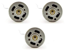 Load image into Gallery viewer, 3 Pack High Torque 6-18V DC Motor with Wire Leads Attached (1.48&quot; Length x 1.08&quot; Diameter)
