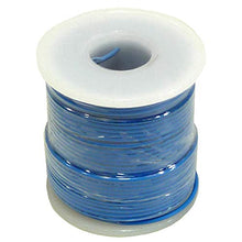 Load image into Gallery viewer, Stranded Hook Up Wire - 22 Gauge, 100 Foot Spool - Blue (Shade May Vary)
