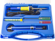 Load image into Gallery viewer, Soldering Iron Kit - Includes 30w Soldering Iron, Solder, Desolder Pump, and 2 Screwdrivers
