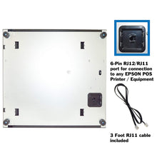Load image into Gallery viewer, Durable Lightweight Cash Drawer with RJ12 POS Connection, 2 Keys Included
