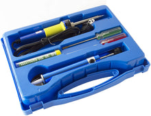 Load image into Gallery viewer, Soldering Iron Kit - Includes 30w Soldering Iron, Solder, Desolder Pump, and 2 Screwdrivers
