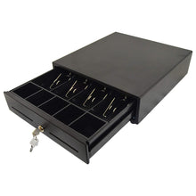 Load image into Gallery viewer, Durable Lightweight Cash Drawer with RJ12 POS Connection, 2 Keys Included

