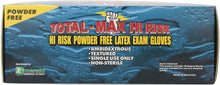 Load image into Gallery viewer, Total Max Hi-Risk 50 Count Large Powder-Free Latex Gloves, 15 Mil
