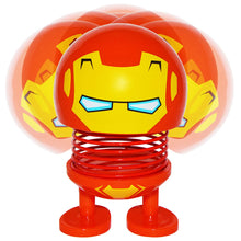 Load image into Gallery viewer, Robot Man Emoji Bobblehead Figure Car Decoration - Cute Interior Decor Toy Party Favor Dashboard Ornament
