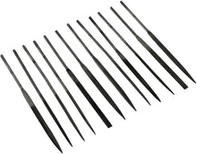 Load image into Gallery viewer, SE 12-Piece Needle File Set with Storage Pouch, 3mm x 140mm (731NF)
