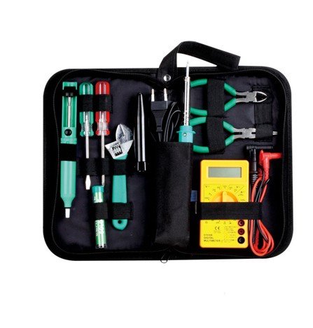 Soldering Iron | Desoldering Pump | Soldering wire | Multimeter | 