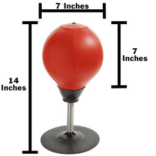Load image into Gallery viewer, Stress Release Desktop Punching Ball, Tabletop Boxing Punching Bag
