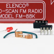 Load image into Gallery viewer, Elenco FM Radio DIY Soldering Practice Kit (FM88K)
