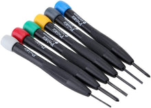 Load image into Gallery viewer, Pro&#39;sKit 8PK-2061 6 Piece Precision Screwdriver Set with Phillips and Slotted - Ideal for Watch, Tablets, Phones, and other Electronics
