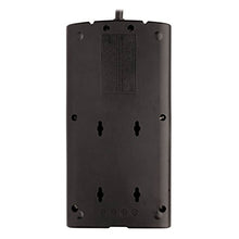 Load image into Gallery viewer, Tripp Lite 8 Outlet Surge Protector Power Strip, 10ft Cord, Right-Angle Plug, Tel/Modem/Coax/Ethernet Protection, RJ11, RJ45, &amp; $250,000 INSURANCE (TLP810NET) Grey
