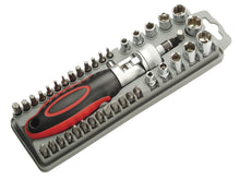 Load image into Gallery viewer, 40 Piece Reversible Rachet Screwdriver Bits Socket Wrench Set DIY Repairing Tool Kit
