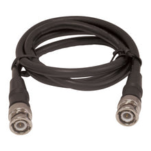 Load image into Gallery viewer, 3 Foot BNC Cable | Male to Male | Impedance: 75 Ohm | Color: Black | 
