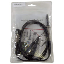 Load image into Gallery viewer, 350 MHz Oscilloscope Scope Probe with Readout Actuator Pin, Fixed x10 Attenuation, Includes Accessory Set
