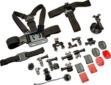 Load image into Gallery viewer, Accessory Kit for GoPro HERO3+, GoPro HERO3, GoPro HERO2 and GoPro HERO Cameras

