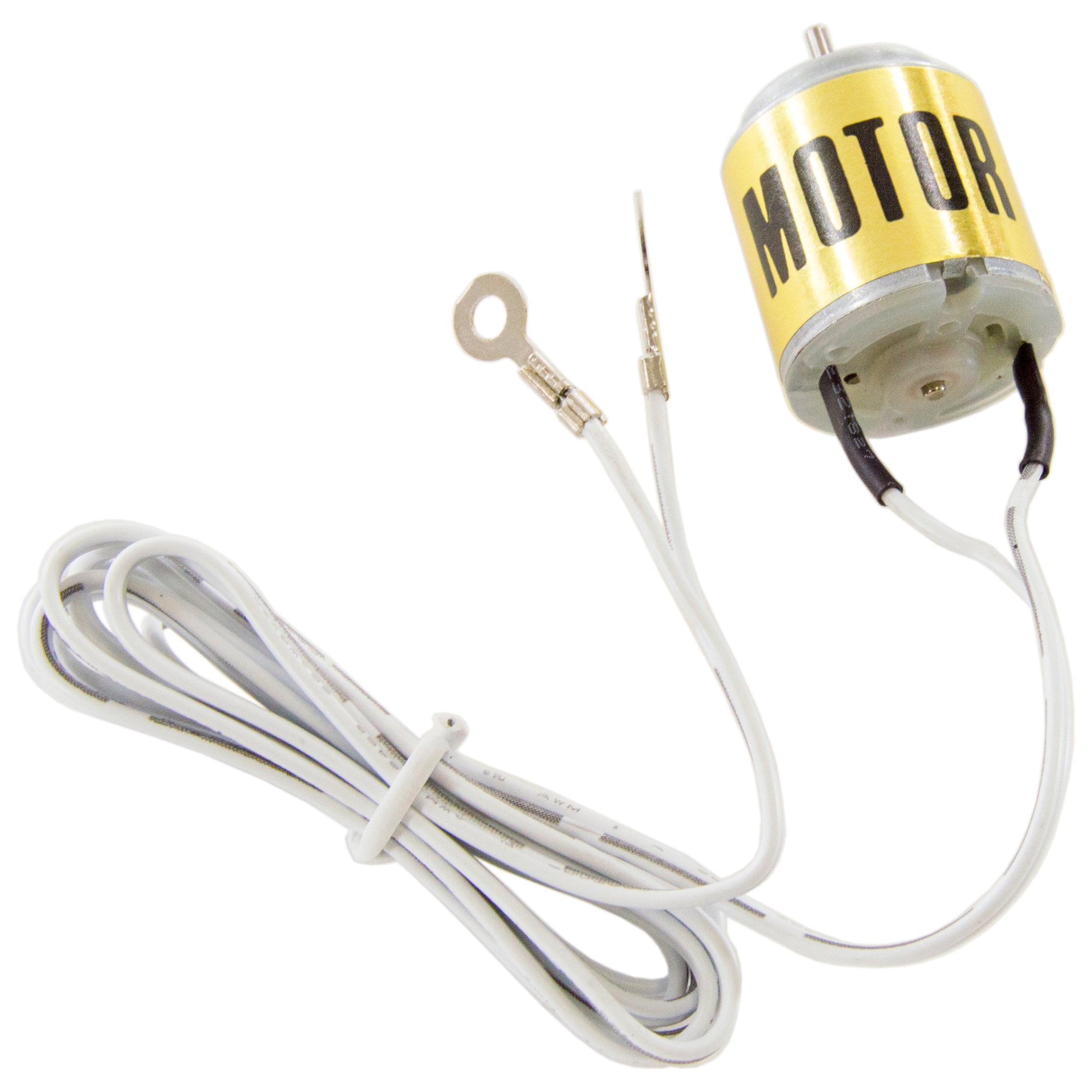 DC Solar Motor with Leads - 1V / 400mA Output - 3/8