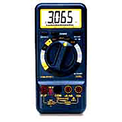 Autoranging and Range Lock Button | Digital and Analog Bargraph Display | Wide 3200 Count Display | Data Hold | V, ohms, Amps, Excellent 0.5% Accurancy