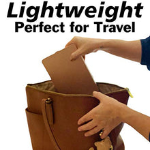 Load image into Gallery viewer, LED Lighted Travel Makeup Mirror, Rechargeable Illuminated Portable Rose Gold Mirror with 3 Light Colors
