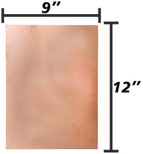 Load image into Gallery viewer, 9&quot; x 12&quot; Double Sided Copper Clad Circuit Board, FR-4 Fiber Glass
