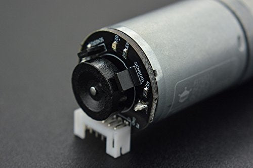 DFRobot Metal DC Geared Motor w/Encoder - 6V 210RPM 10Kg. cm (FIT0521)