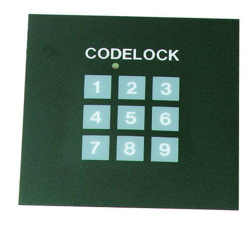 more than 3000 codes (4 digits) | relay output: 5A / 110V | time limit for code entry: ± 5 seconds | power supply: 9 - 15V DC or 8 - 12V AC | POWER CONSUMPTION: