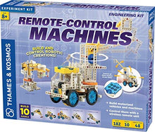 Load image into Gallery viewer, Build your own motorized vehicles and machines | Unique six button infrared remote control | Three motors can be combined to make complex vehicles and machines in numerous configurations | Assemble up to 10 models | Kit comes with everything you need.For any further queries please contact Thames &amp; Kosmos Technical Support Number @ 800-587-2872 .
