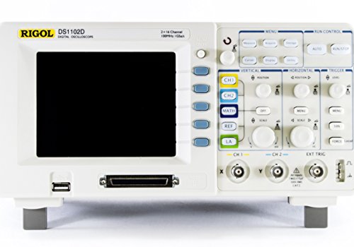 A true mixed signal oscilloscope with 16 channel Logic Analyzer | 1 GSa/s maximum Real-time Sample Rate and 1 Mpts of memory depth | Bandwidth - 100MHz | 1 GSa/s maximum real-time sample rate, 25 GSa/s maximum equivalent-time sample rate | 1Mpts long Memory Depth