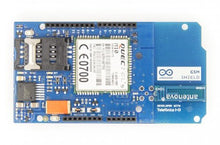 Load image into Gallery viewer, Quad band GSM | Arduino GSM shield | It is recommended that the board be powered with an external power supply that can provide between 700mA and 1000mA.
