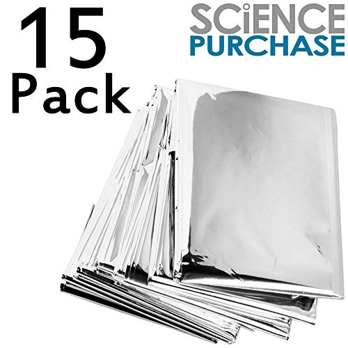 Provides compact emergency protection in all weather conditions | Durable insulation Mylar material | Retains/reflects back 90% of body heat | Reusable, waterproof and windproof | 54 inches x 84 inches measures each open blanket