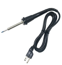 Load image into Gallery viewer, High quality 25 Watt 3-wire pencil style soldering iron with conical tip | Rubber sleeve for easy grip | Non-burnable silicon cord with 3-Prong Plug | Also suitable for lead free solder | UL Listed
