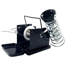 Load image into Gallery viewer, Solder-Feeder Stand | Draw out your solder wire smoothly | Metallic soldering gun stand for safety and easy use | Spot for your sponge (sponge not included) | 
