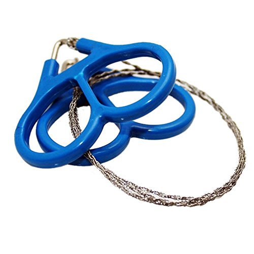 Mini Stainless Steel Wire Saw Emergency Camping Hunting Survival Tool Chain