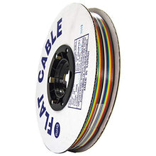 Load image into Gallery viewer, 100 feet | 16 conductors | Multi-Color Rainbow Ribbon | 10 Color Repeat Sequence | 
