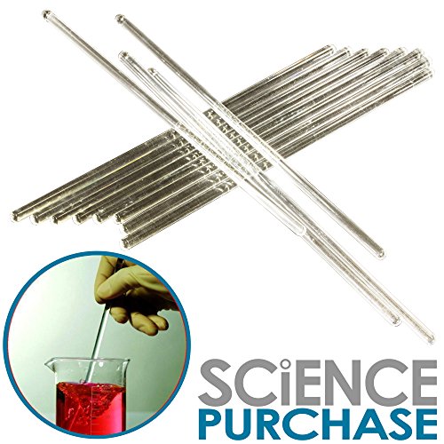 Soft glass with rounded ends | Optimal for stirring | Measures 8